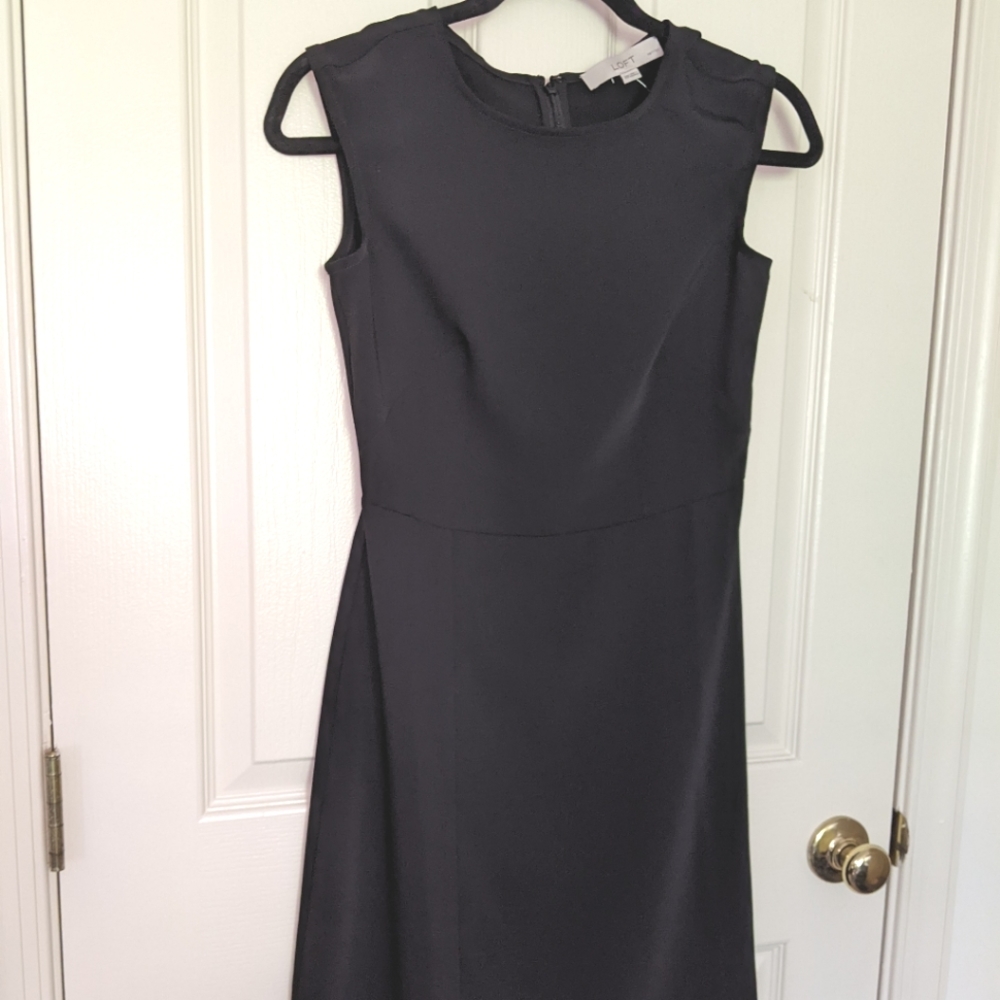 Loft black dress